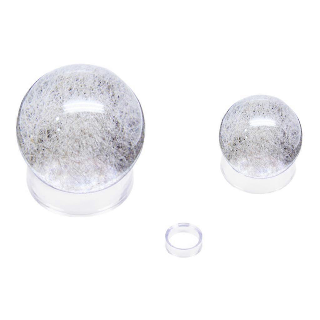 3x Acrylic Clear Transparent Display Stand Base for Crystal Ball Sphere Globe Stone Decor Display Stand Base for Crystal Ball Sphere Home Decoration