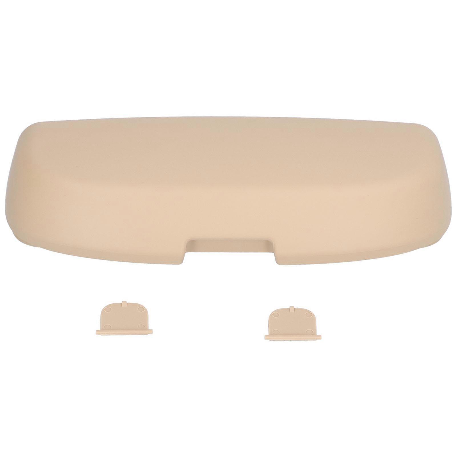 Sonnenbrillenhalter Autobrillenetui Box Überkopf-Haltegriffhalterung Passend für E60 E61 E82 E90 E91 E92Beige