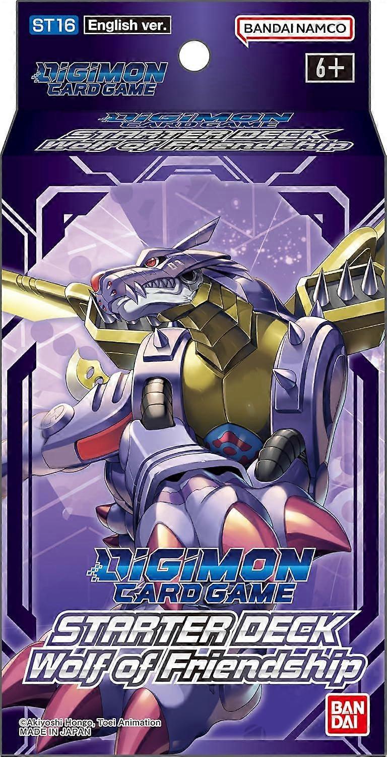Digimon Card Game Starter Deck - Wolf of Friendship (ST16) (Pack of 8)
