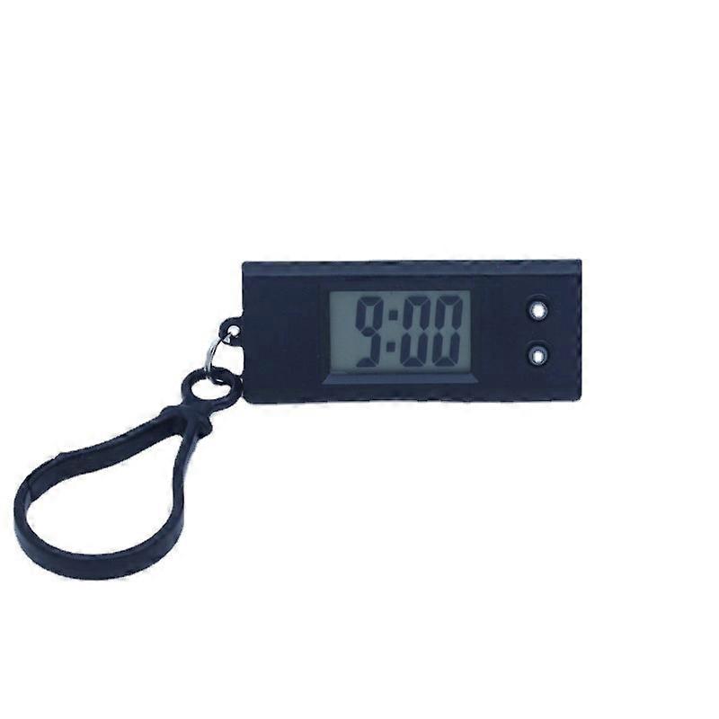 1 pcs Black Backpack Key Timer, Mini Electronic Clock