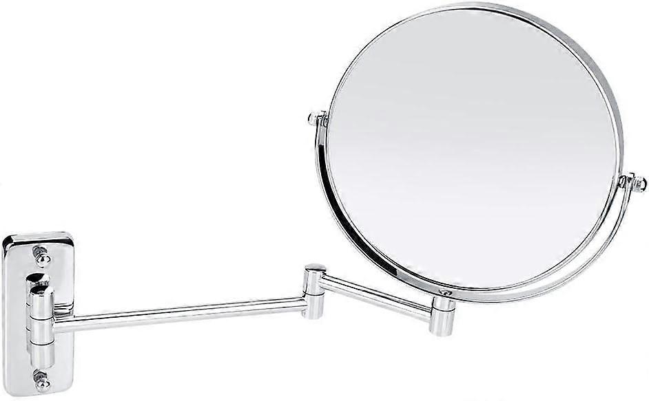 360 Degree Swivel Mirror - Wall Mounted Magnifying Makeup Mirror