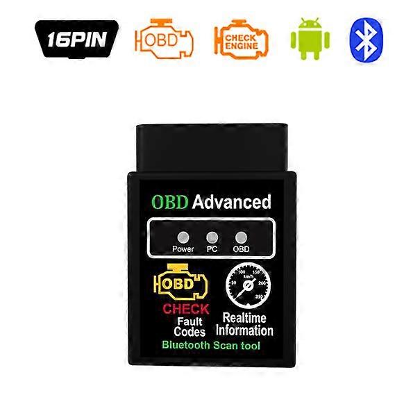 Vexverm ELM327 OBD2 Bluetooth/WIFI V1.5 Car Diagnostic Tool ELM 327 OBD II Scanner Work with Android/IOS/Windows 12V Diesel