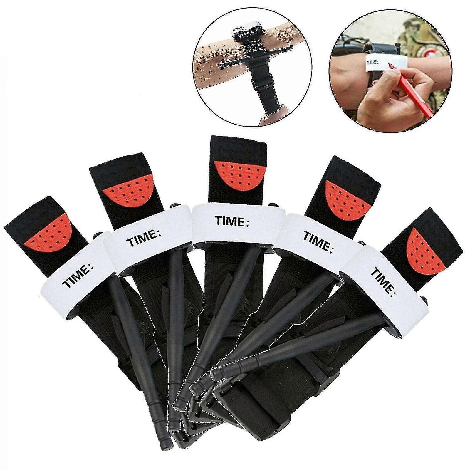 2pcs/5pcs PC Tourniquet γρήγορη εξάρτηση πρώτων βοηθειών εφαρμογής ενός χεριού υπαίθρια