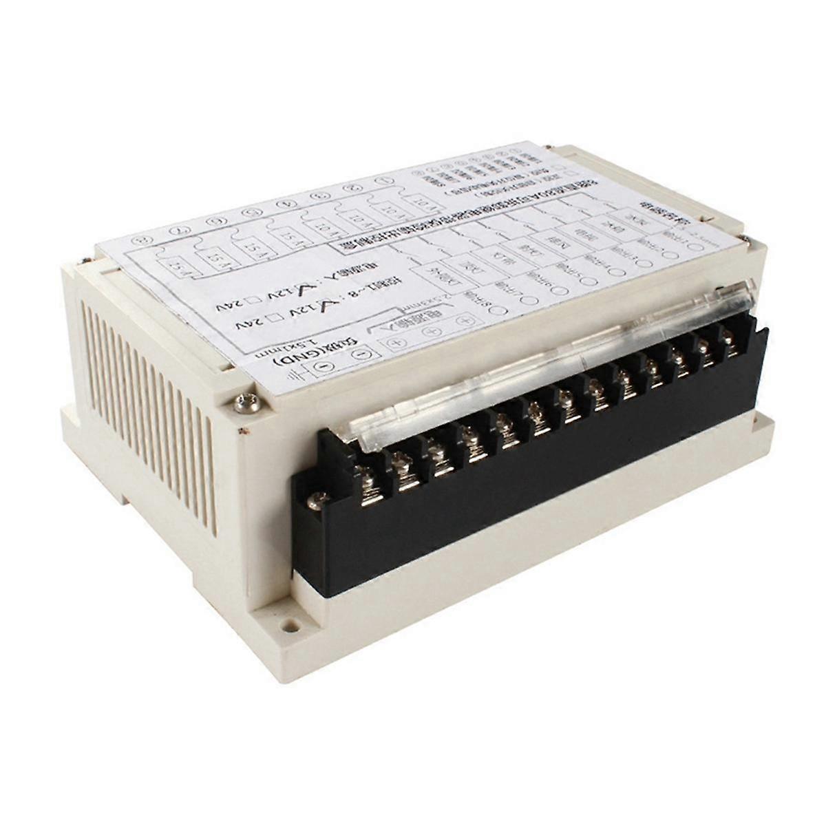 RV Modified 80A Control Box Relay 8Way Insurance Control Relay Set 12V Detachable Relay