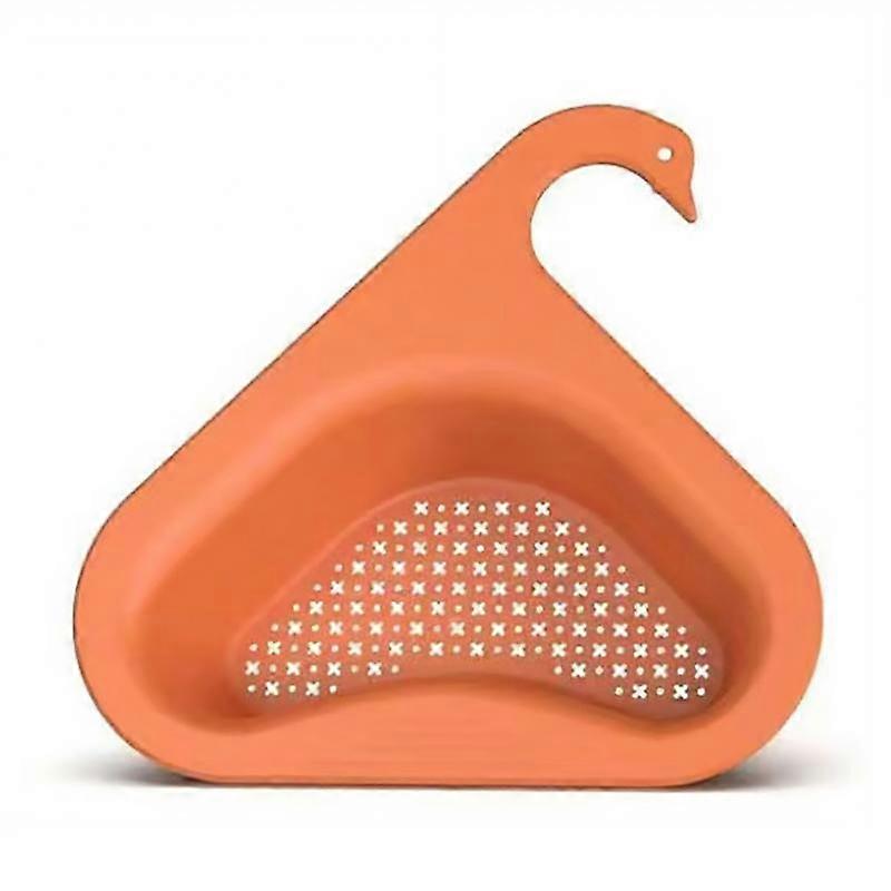 Kitchen Sink Strainer Fruit Vegetable Drainer Basket Kitchen Waste Filter Basket Kitchen Triangle Storage Rack Drain Basket