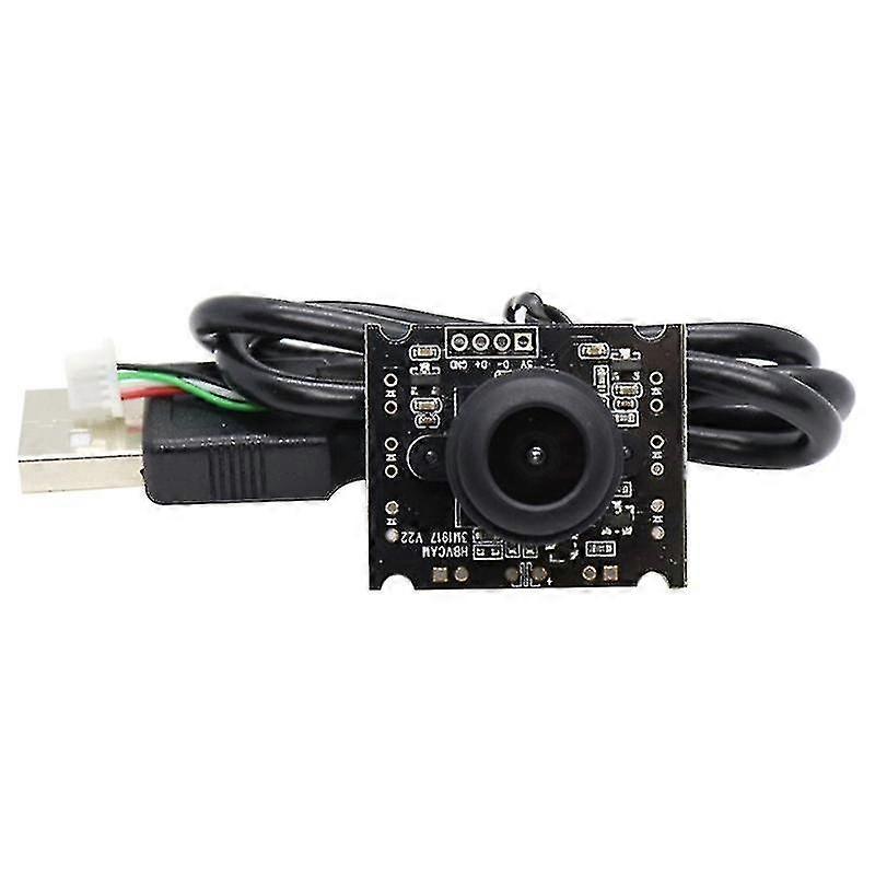 Easy Install 3 Million Pixels Electronic Fixed Focusing Wide Angle Camera