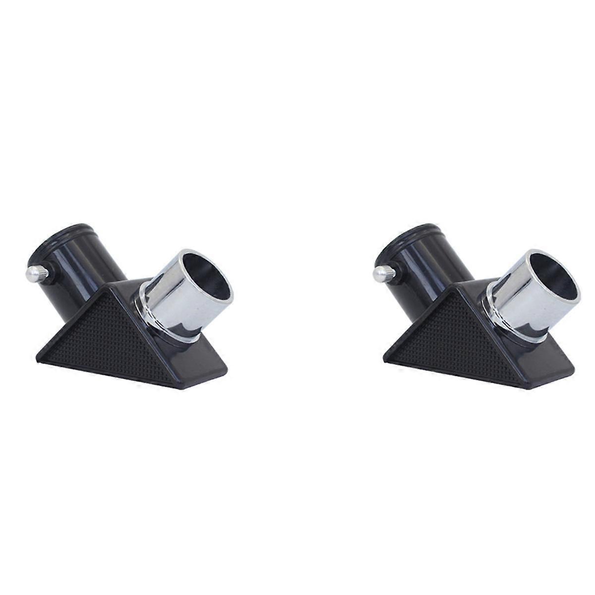 2X 0.965 Inch 90 Degree Erecting Prism Diagonal Mirror for Astronomical Telescope Eyepiece