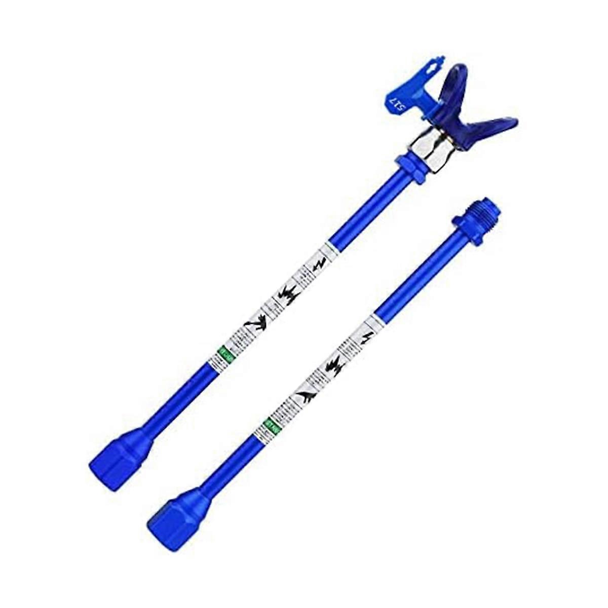 12 Inch (30 Cm) Spray Extension Rod+517 Nozzle+Nozzle Tip Protective Cover Replacement G7/8-14 for