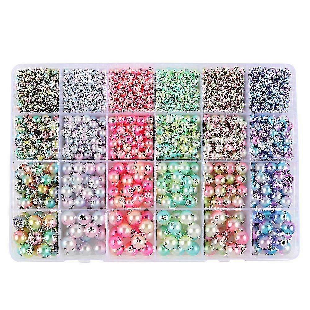 1890 stücke perlen für handwerk runde perlen für diy handwerk halskette