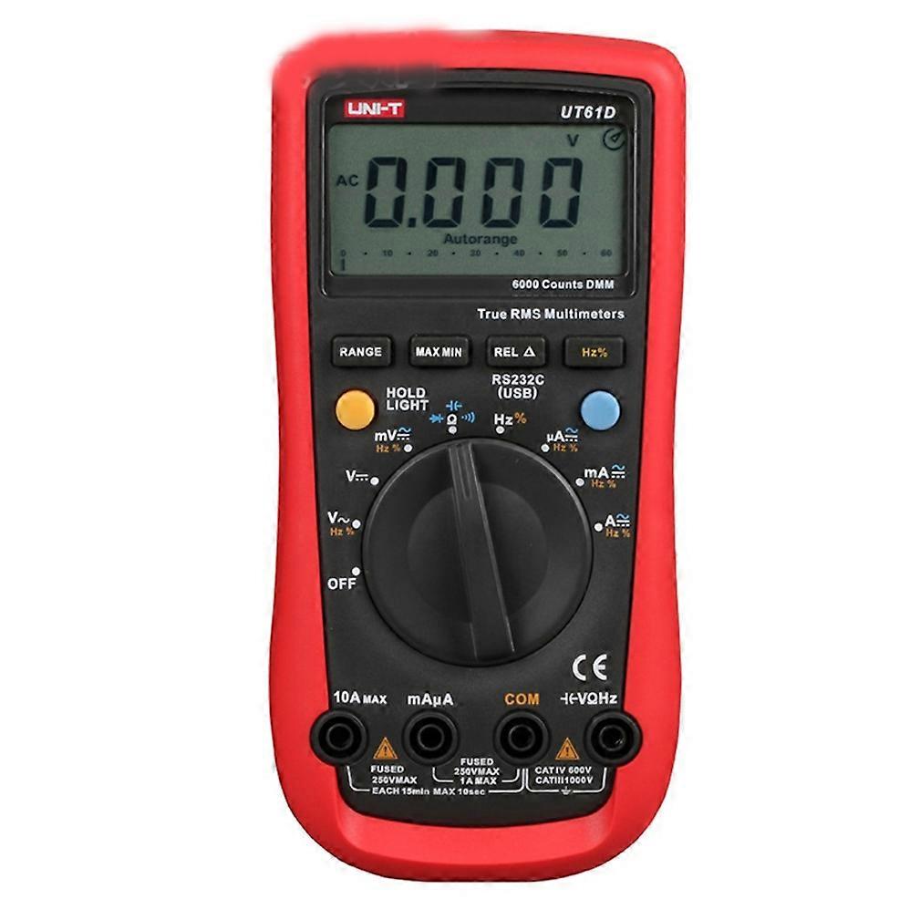 Tester Auto Range Digital Multimeter Modernes elektrisches LCD-Display Sicherheitshandheld Tragbare Diode Test Hintergrundbeleuchtung Home Office
