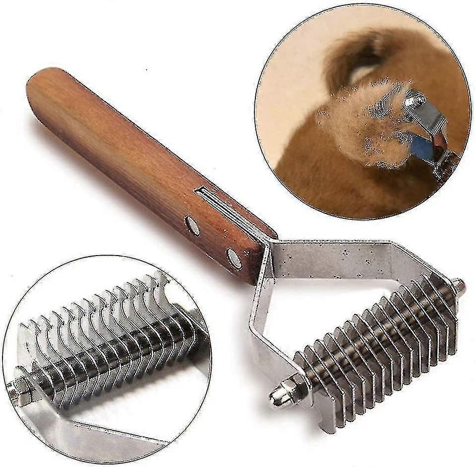 Undercoat Brush Curry Comb Trimmer For Dogs
