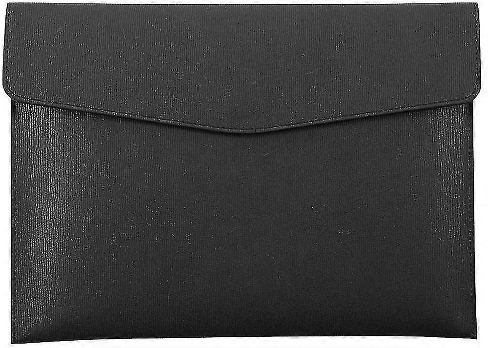 Pu Leather A4 File Folder Document Holder Waterproof Portfolio Envelope