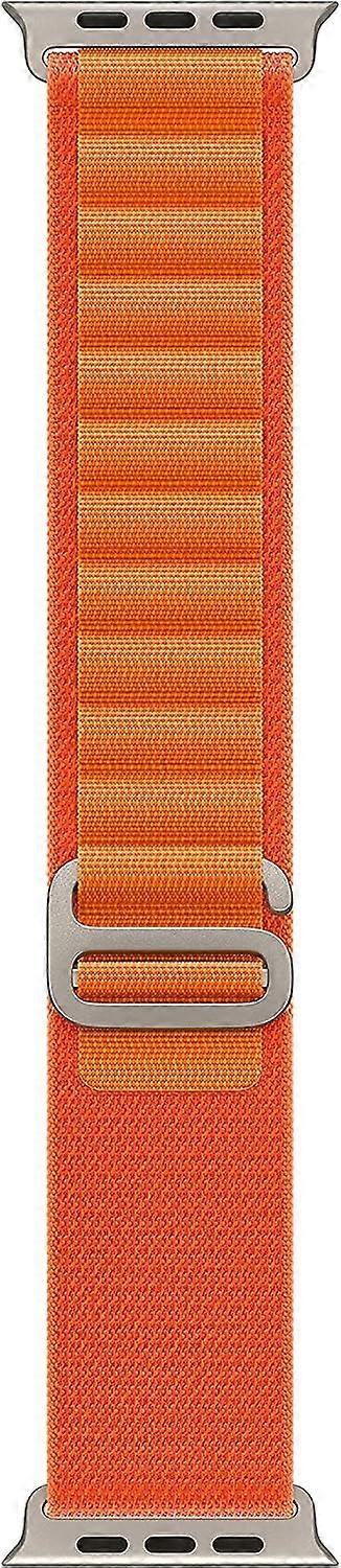 Apple Watch 49mm Orange Alpine Loop