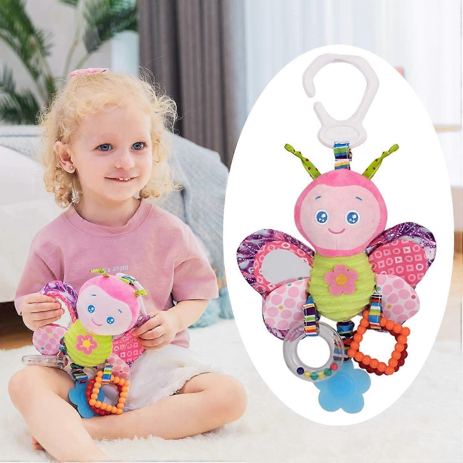 ca Baby Spielzeug 3-6 Monate, Hngendes Babyspielzeug, Kinderwagen Spielzeug  Baby Rasseln 0-13 Monate fr Baby Kinderwagen Bunte Tier Glocke Rassel fr  Suglinge sensorisch T | Fruugo BE