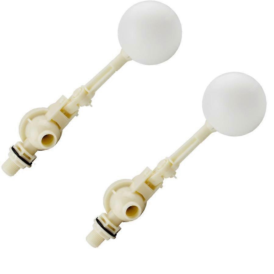 2PCS Float Valve with Adjustable Arm, Differential Pressure Float Valve, 1/2" Float Valve (1/2 inch)