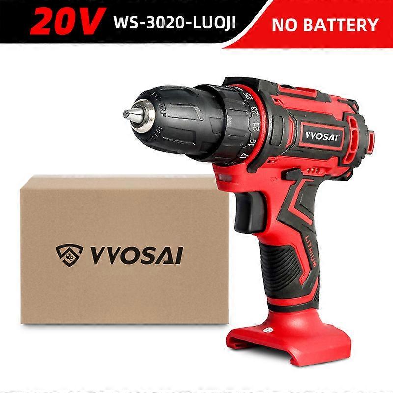 WOSAI QY Series 20V Cordless Drill Screwdriver Mini Wireless Power Driver 25+1 Torque Settings Lithium-Ion Battery