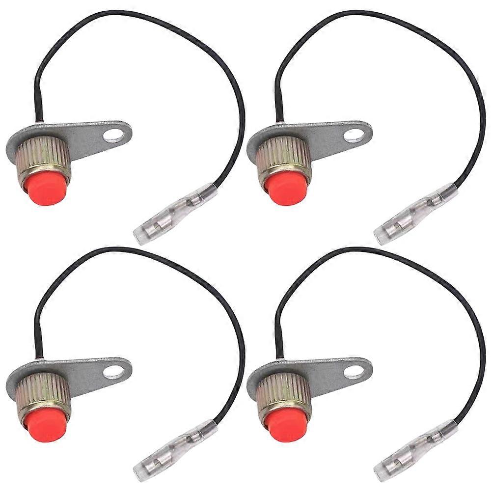 4Pcs Switch Control Garden Stop Switch Stop Power Proteção On Off Stop Switch Para Trimmer