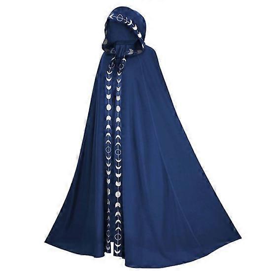 Renaissance Medieval Cloak Gothic Hooded Robe