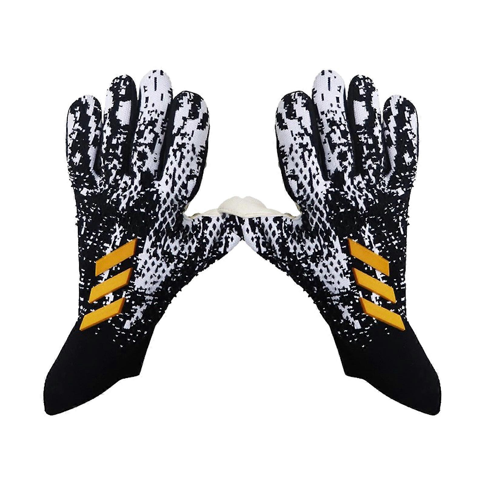 ゴールキーパーグローブプレミアムサッカーゴールキーパーグローブフィンガープロテクションミトン