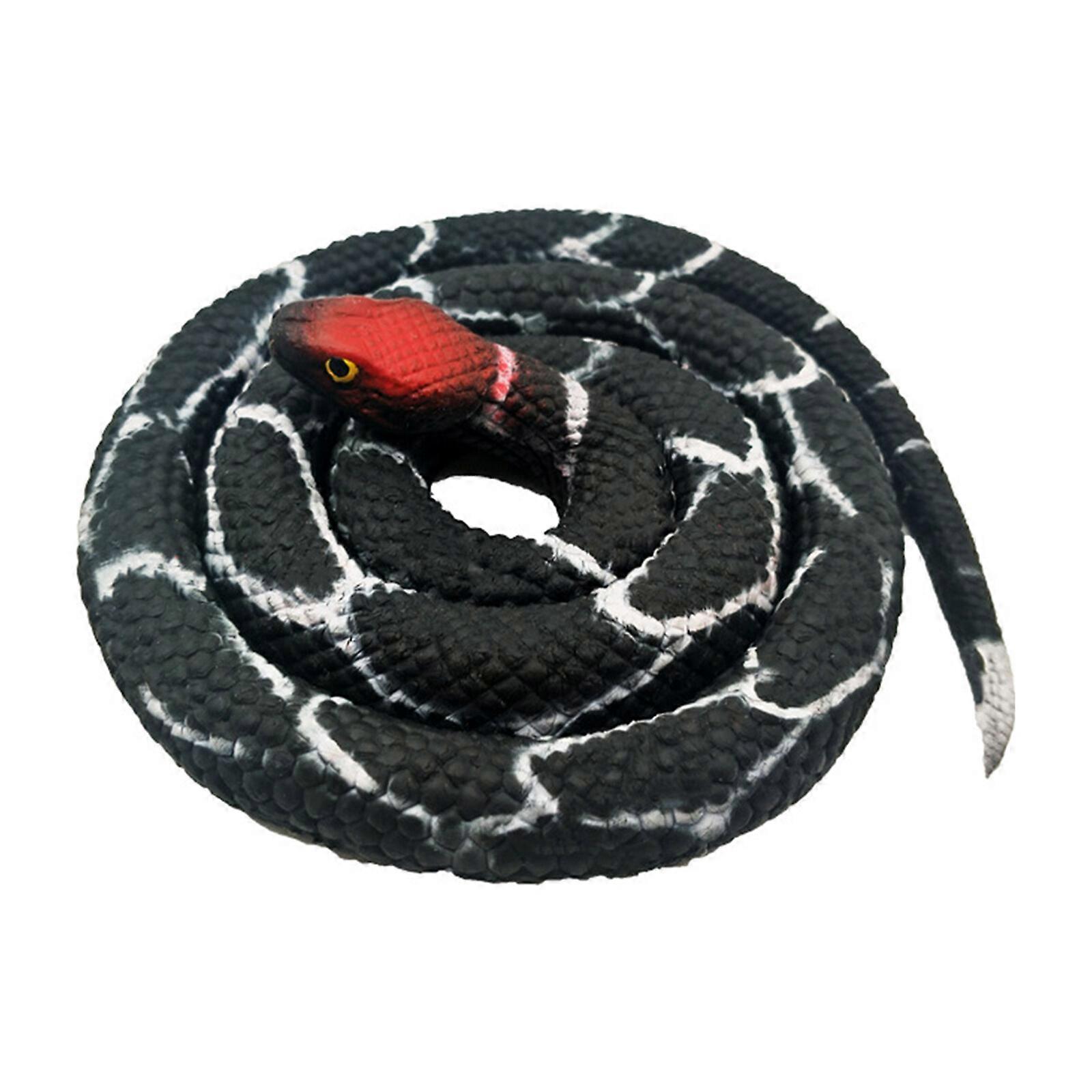 2023 New Simulation Toy Snake Snake Scary Fake Snake Whole Person Simulation Cobra Toy