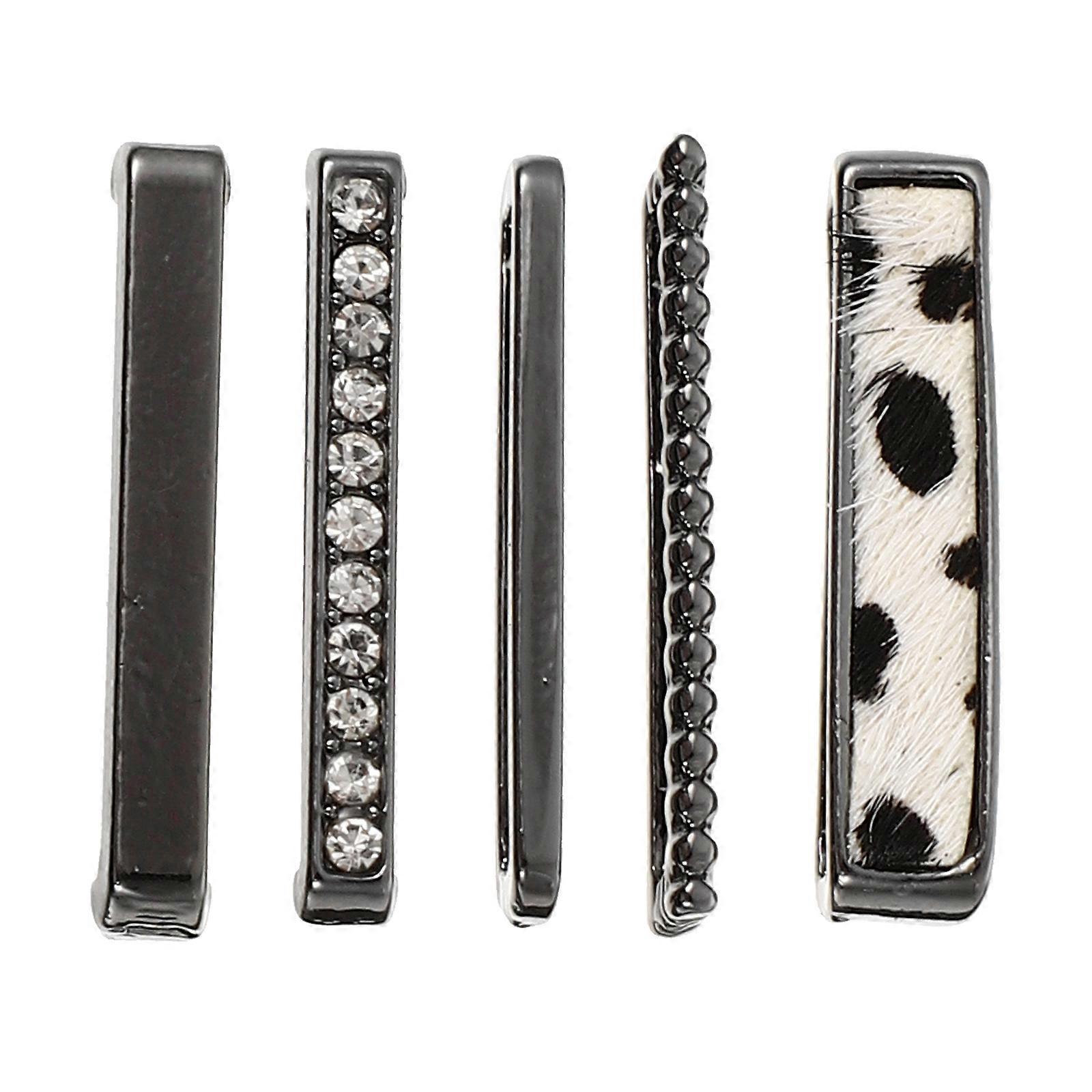 5pcs Beautiful Watchband Decorative Ring Unique Watch Strap Decor Accessories