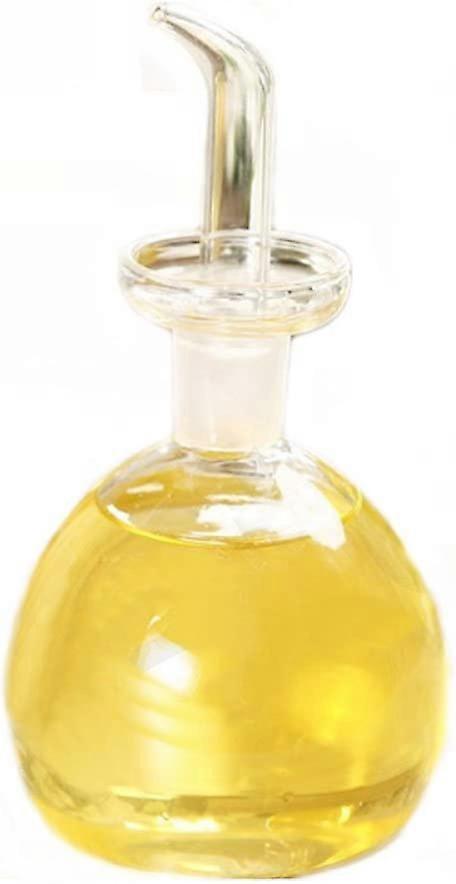 Round Pot Shape Oil and Vinegar Bottle