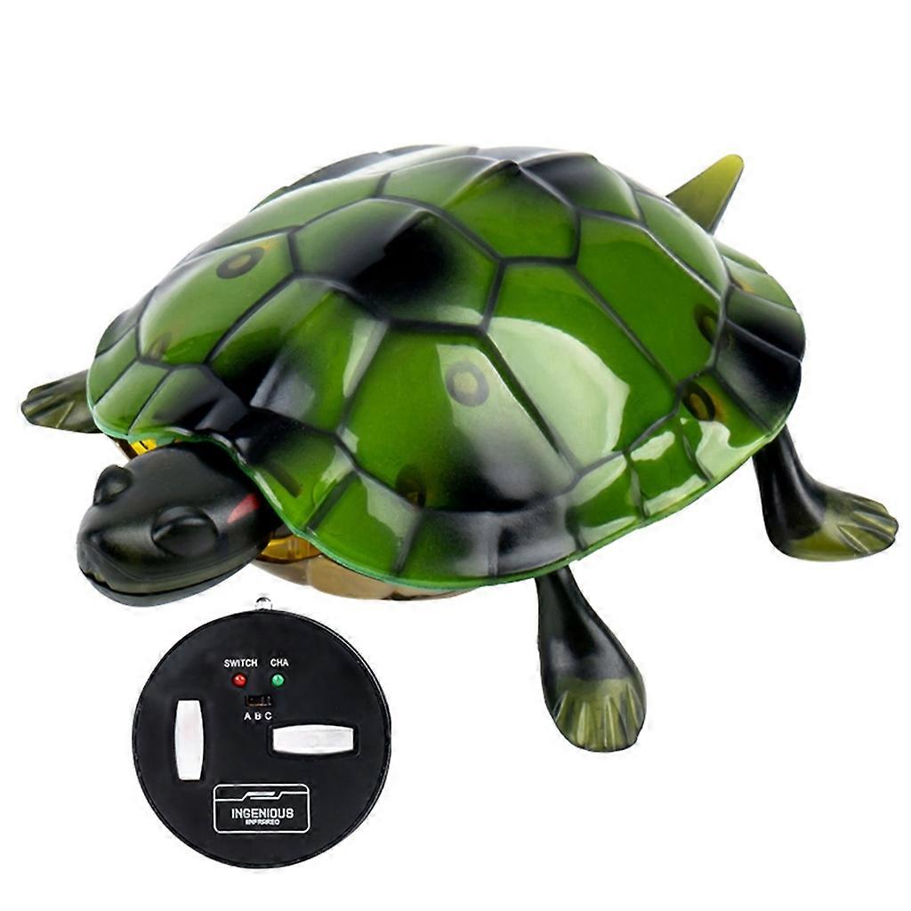  Remote Control Turtle Toy Intelligent Tortoise Model Kids Gift Educational Toy