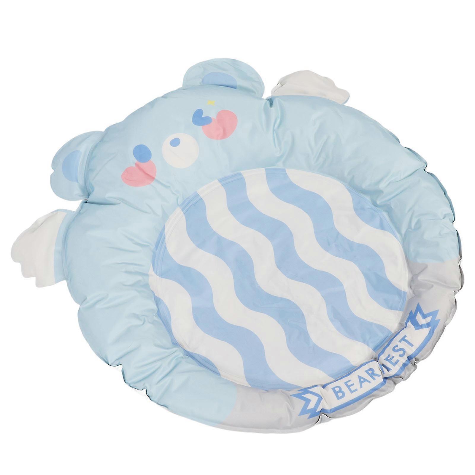 サマーペット冷却マットM 68x69cmソフト滑り止めジェルパッド