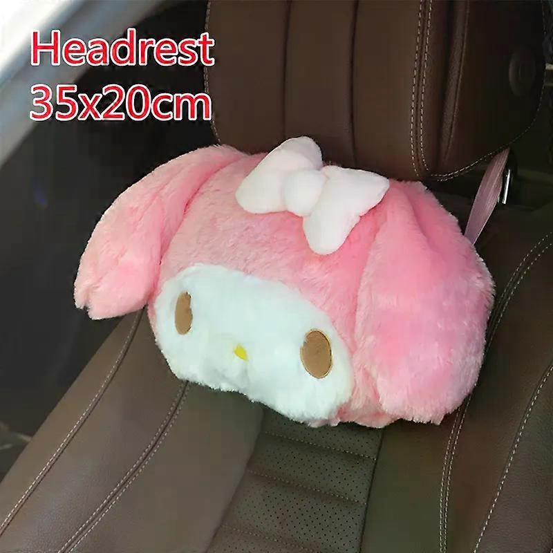 Soft My Melody Plush Toy Big Size Hug Pillow Comfortable Back Cushion Lovely Japanese Style Plushies Sofa Decorative Pillow