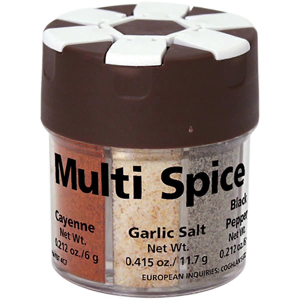 Coghlan's Multi-Spice Container w/ Flip-Top Shaker Lid, For Camping & Grilling
