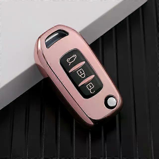 TPU Car Flip Key Case Cover Keychain For Renault Kadjar Captur Megane Sandero Stepway Logan Clio 5 Arkana 2020 2021 Protector MXP