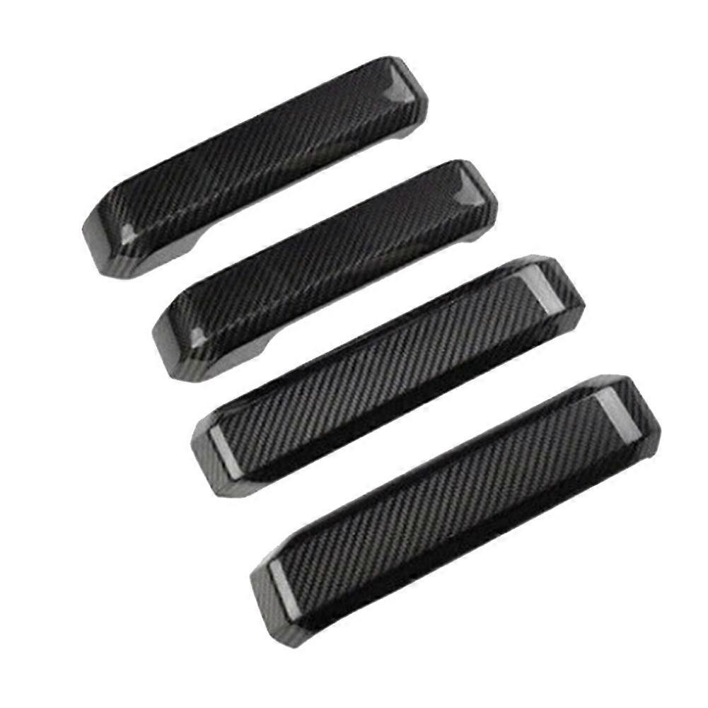 Car Inner Door Grab Handle Door Handle Trim Cover for 2015-2020 Car Interior Accessories Black