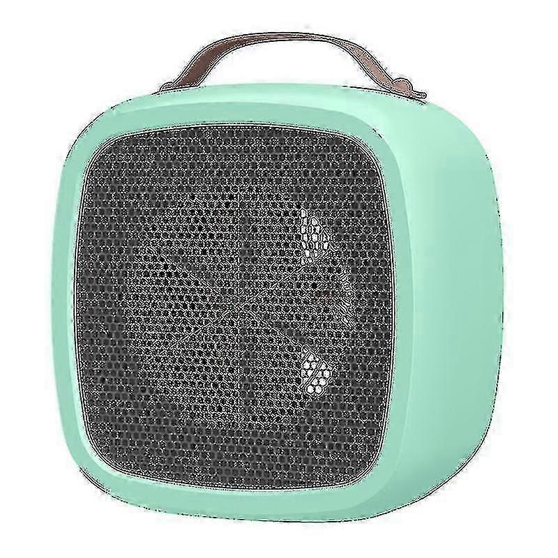 Battery Powered Space Heater - Compact Electric Mini Fan Heater With Thermostat
