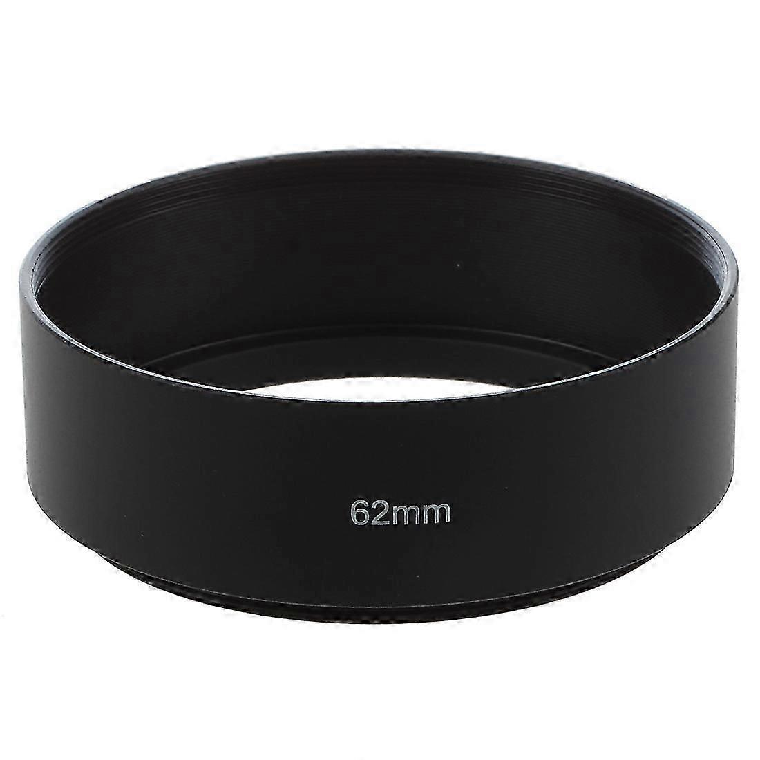 62mm Screw Mount Metal Lens Hood suitable for Digital Video Camera