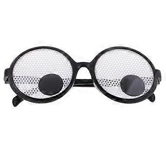 FUNNY CARTOON GOOGLY EYE GLASSES NOVELTY COMEDY JOKE FANCY DRESS