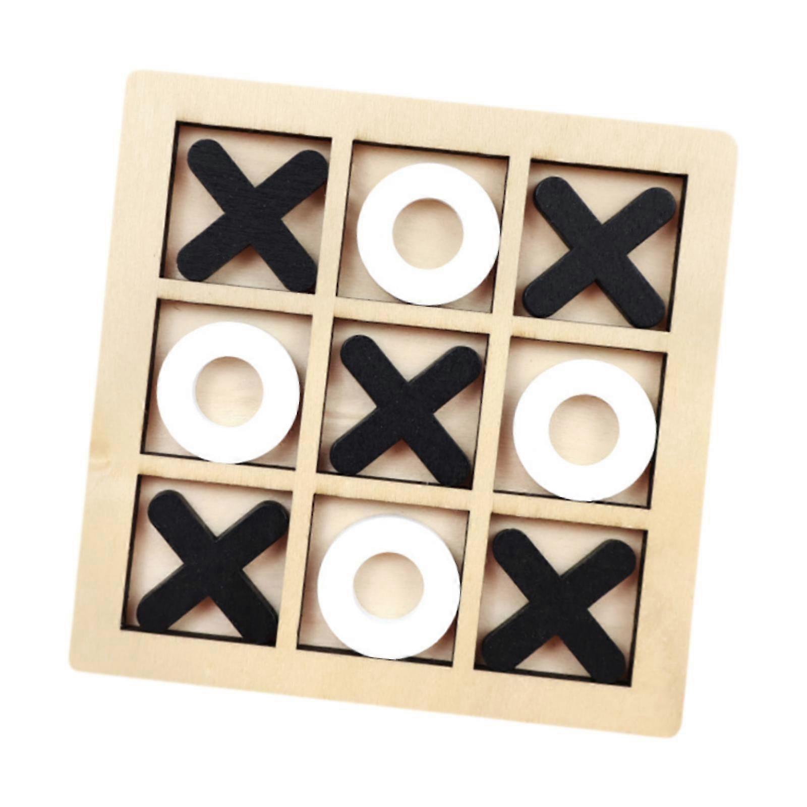 Tic TAC Toe Board Game Noughts and Crosses Strategy Board Games Coffee Table