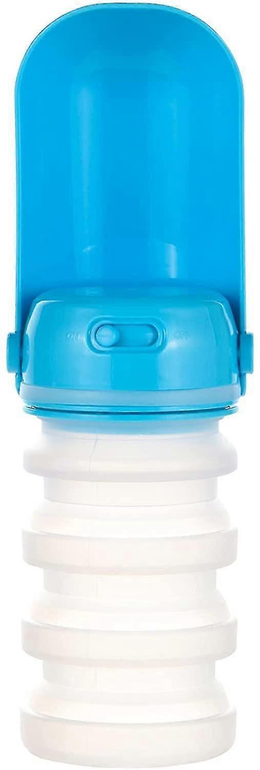 للطي الكلب زجاجة المياه، 300ml المحمولة Bpa الحرة زجاجة مياه الحيوانات الأليفة