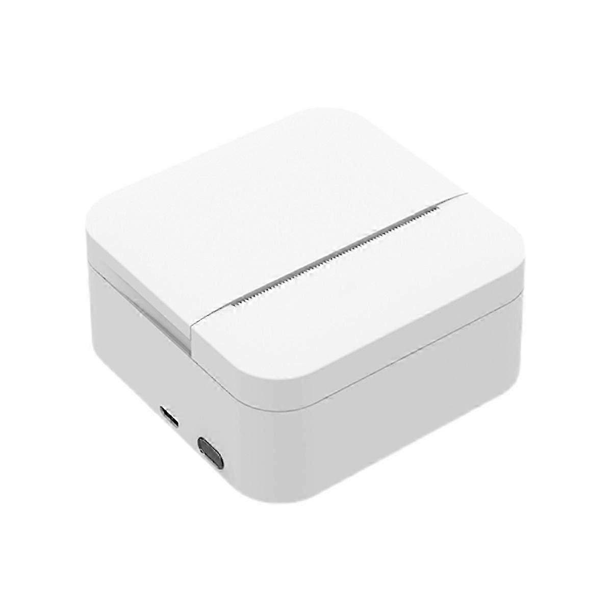 Sticker Printer Machine - Mini Bluetooth Inkless Thermal Photo Printer Compatible with Android IOS