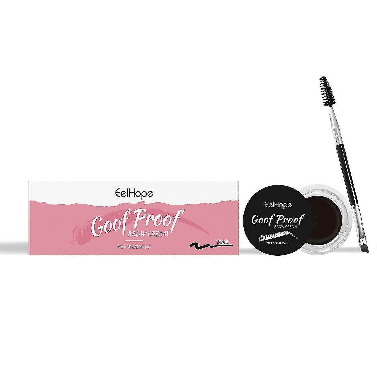 Eyebrow cream, anti-smudging eyebrow cream, multi-colored eyebrow cream, moisturizing and nourishing waterproof eyebrow cream