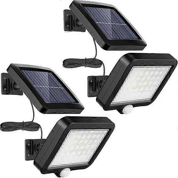Split Solar Panel Solar Light with Motion Sensor, 120 Detection Angle, IP65 Waterproof, 5m Cable for Optimal Sunlight