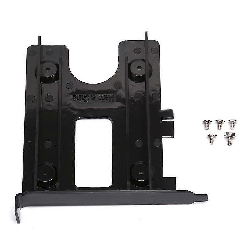 2025 PCI Slot 2.5inch HDD SSD Rear Panel Mount Bracket Hard Drive Adapter Tray Caddy