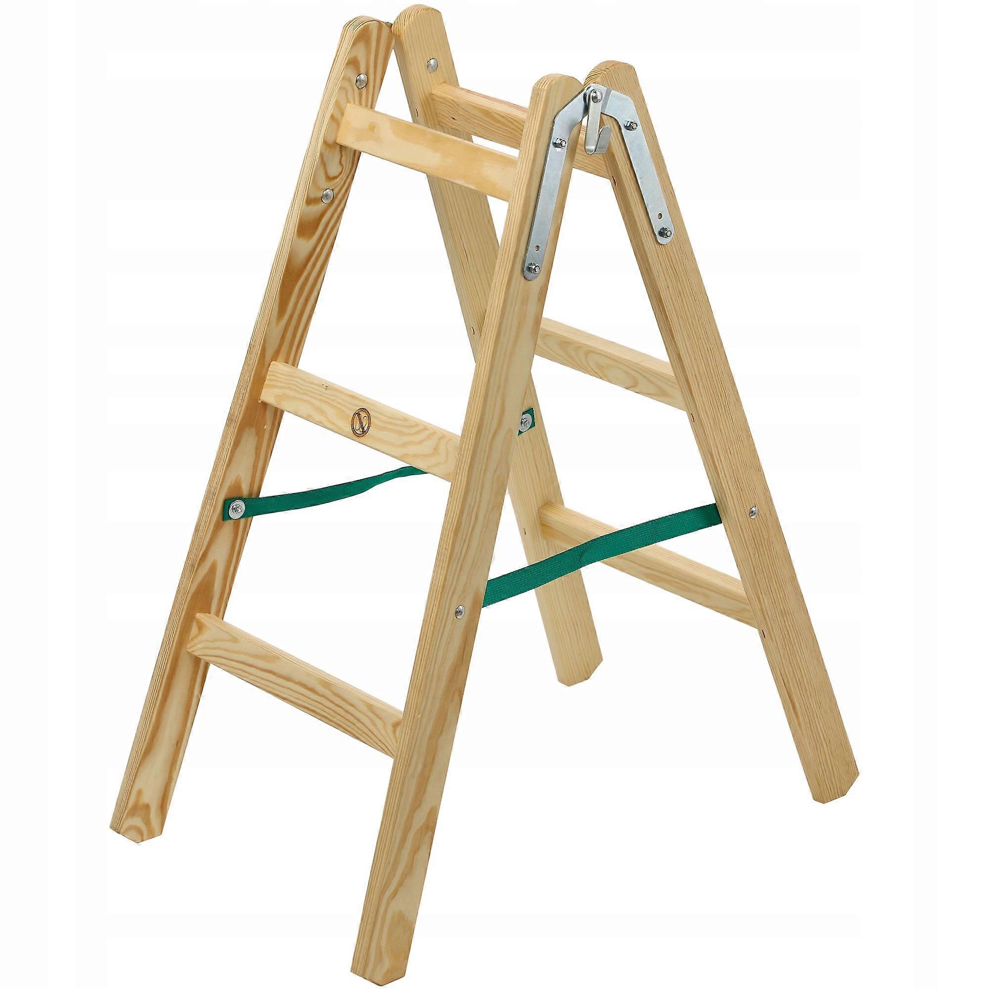 KADAX Scala in legno regolabile 2x3 pioli Bifacciale 150kg