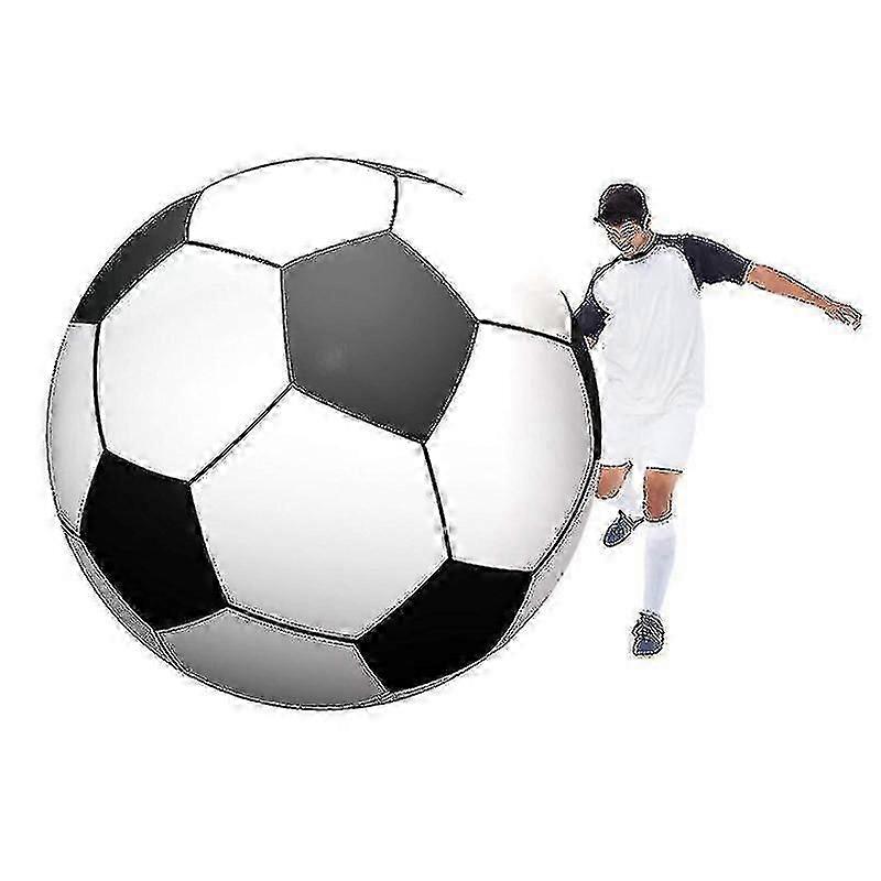 100 سنتيمتر نفخ عملاق كرة القدم الأطفال كرة القدم طفل في الهواء الطلق لعب ألعاب بالون عملاق كرة القدم الشاطئية البلاستيكية بركة - q34