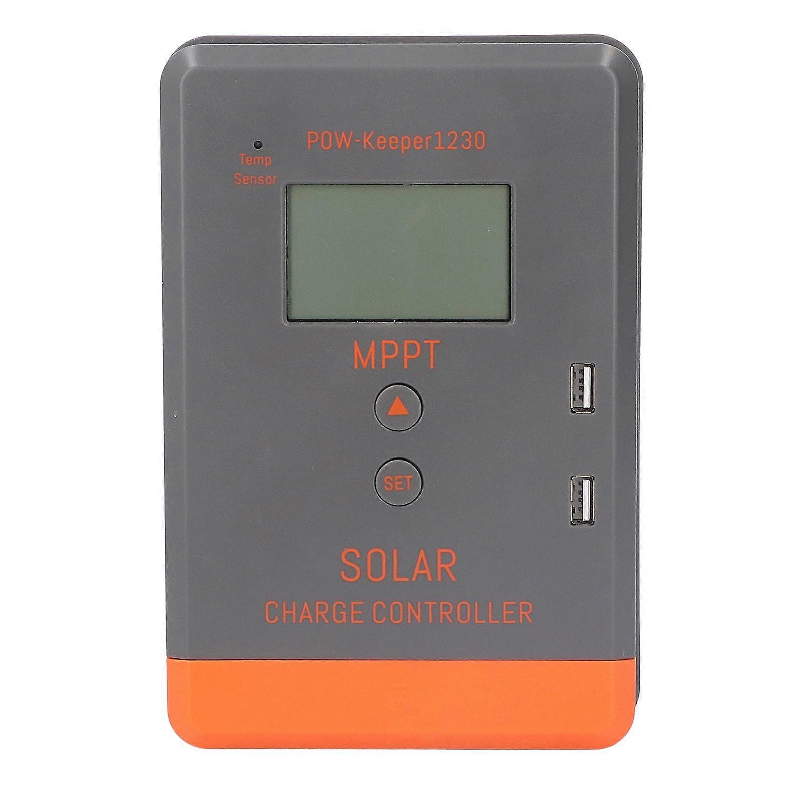 MPPT Charge Controller Solar Panel PV Discharge Multi Protection 30A 12V 24V Automatic