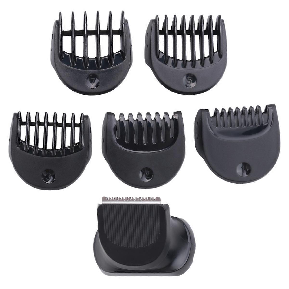 Beard , Replacement Shaver with 5-Piece 1/2/3/5/7Mm Guide Comb Trimming Set
