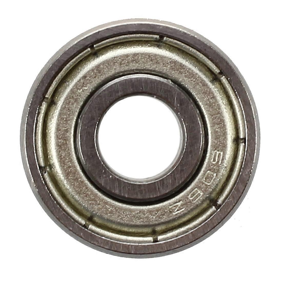 606Z 6 x 17 x 6mm Metal Miniature Deep Groove Ball Bearings 5 Pcs