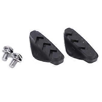 2pcs Bike Brake Pads C Protection Bicycle Braking Tool V Shaped Sediment Guide Cycling Accessories