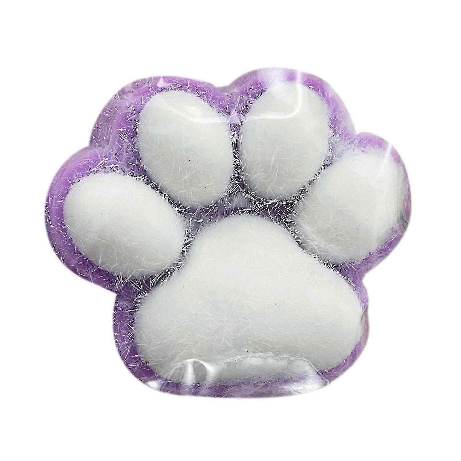 Handmade Taba Squishy Big Cat Paw Silicone Squeeze Toys for Stress Relief, Cat Paw Giant Paw Squishy Sensory Toys for Anxiety&Relaxation
