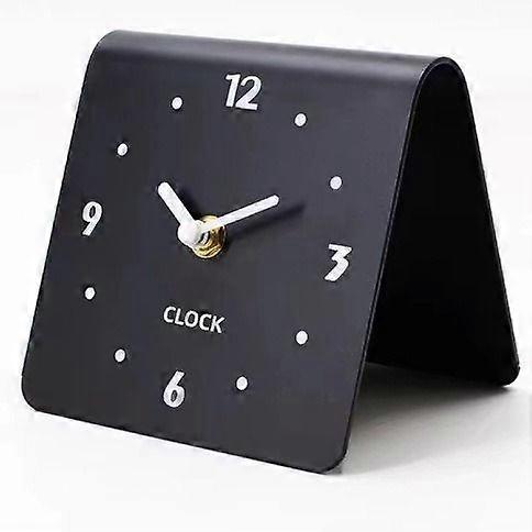 Cream desktop clock living room home modern creative desktop clock student bedside table clockDecoration silent