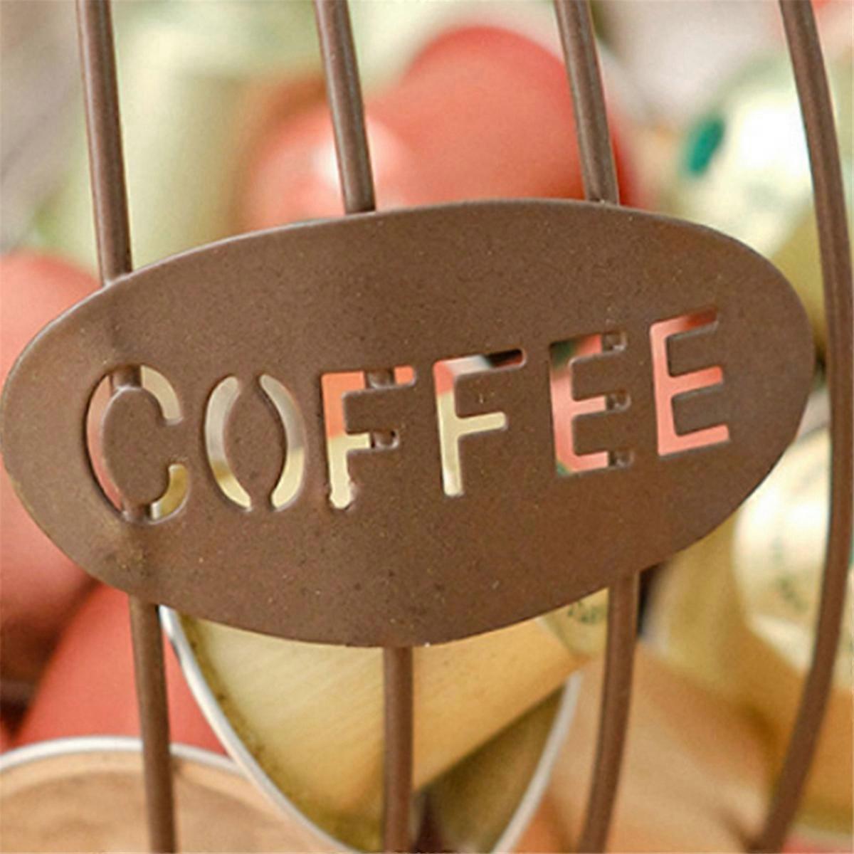 Espresso Kapsel Halter Behälter Counter Kaffeepad-Halter Gold